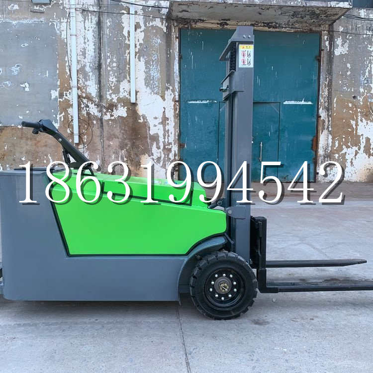 彬州市小型电动叉车1吨2吨步行站驾式电瓶堆高充电装卸车液压升降车铲车